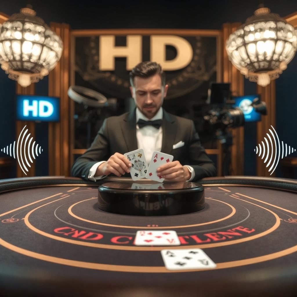 Live Baccarat dengan Streaming Terjernih