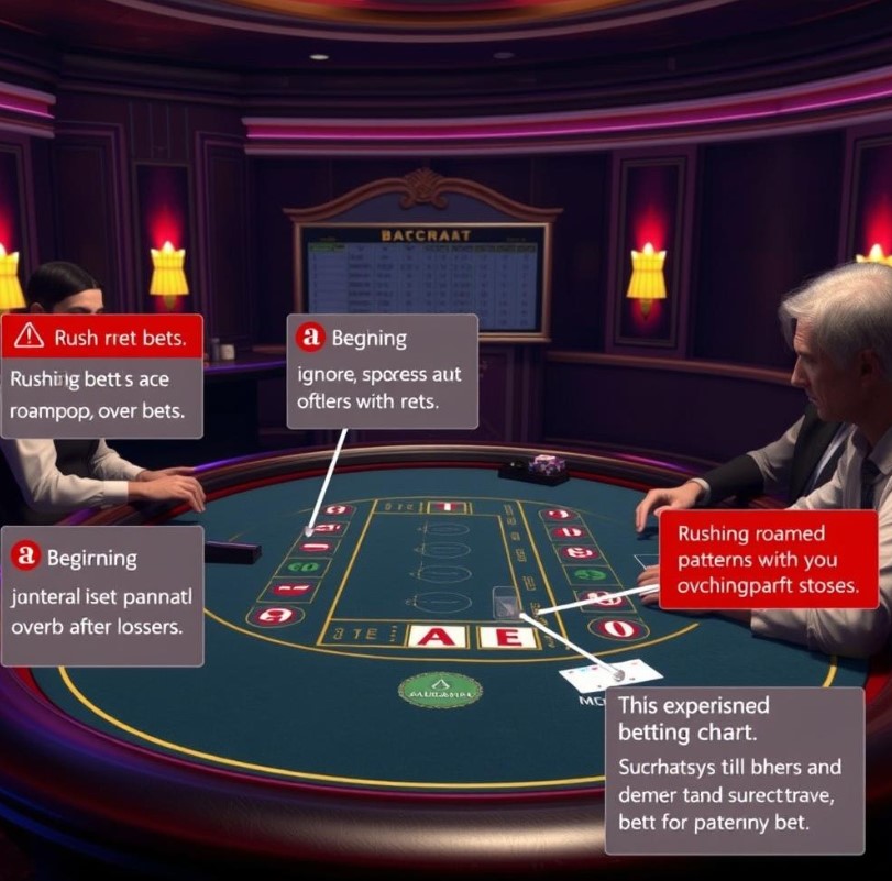 Kesalahan Umum Pemula di Live Baccarat